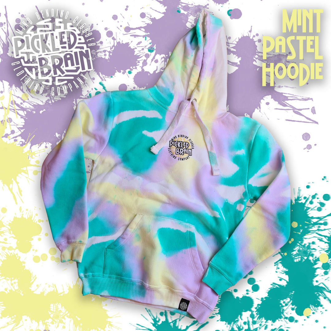 Mint Pastel Hoodie – Pickled Brain Clothing