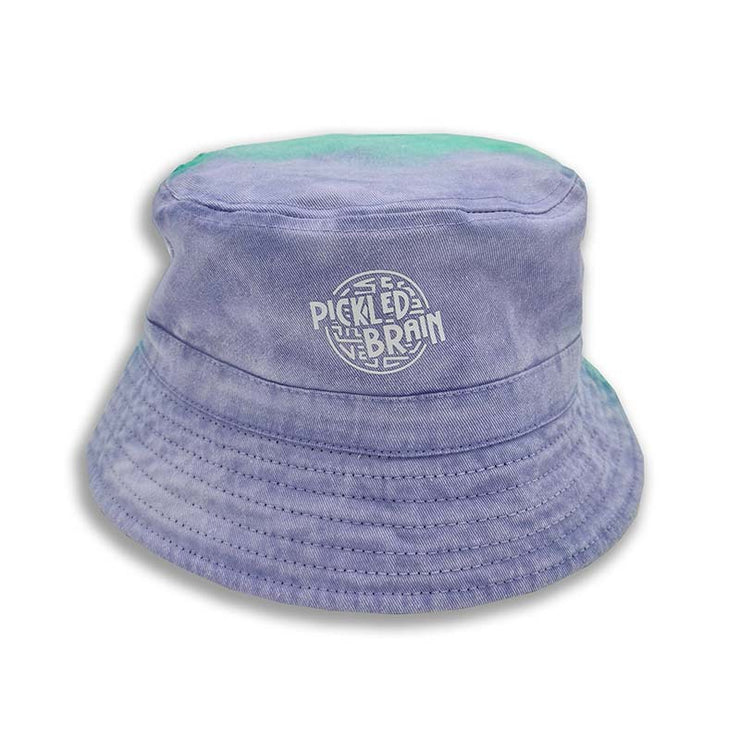 Mint to Purple Stone Washed Reversible Buck Hat