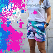 Classic Pickled Women's Bright Tie Dye Shorts