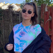Psycho Spill Cropped T-Shirt