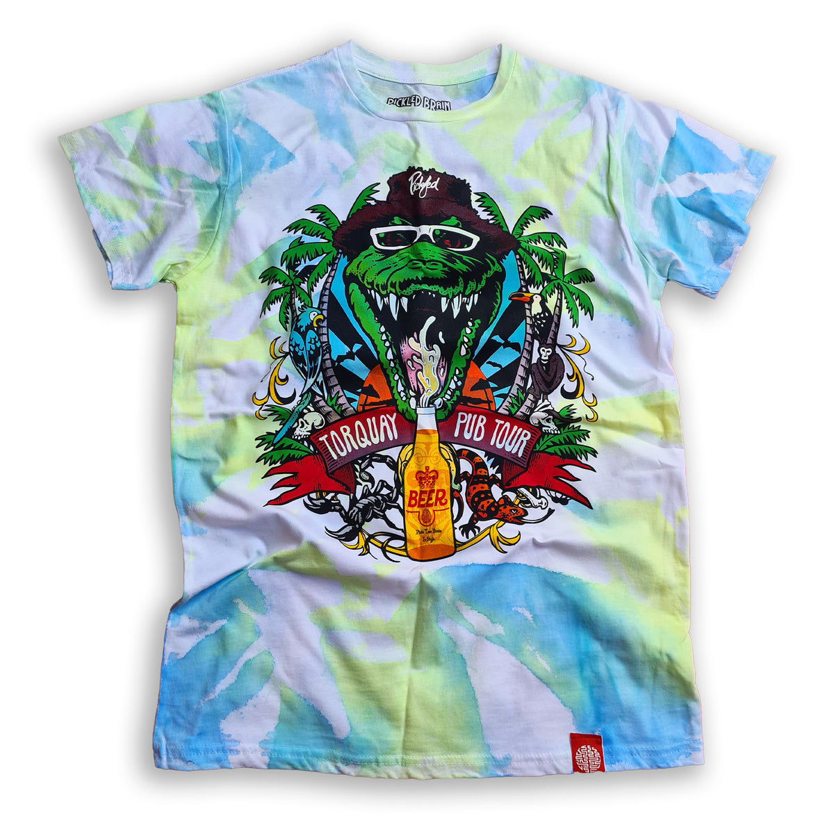 Pickle Brain Hand Dyed Pub Tour T-Shirt – Pickled Brain Clothing