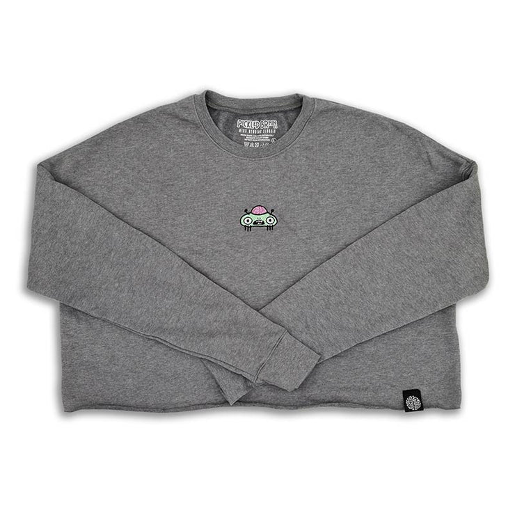 Tiny Alien Cropped Sweatshirt